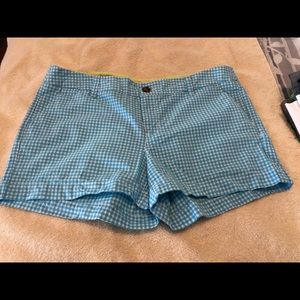 Gingham shorts